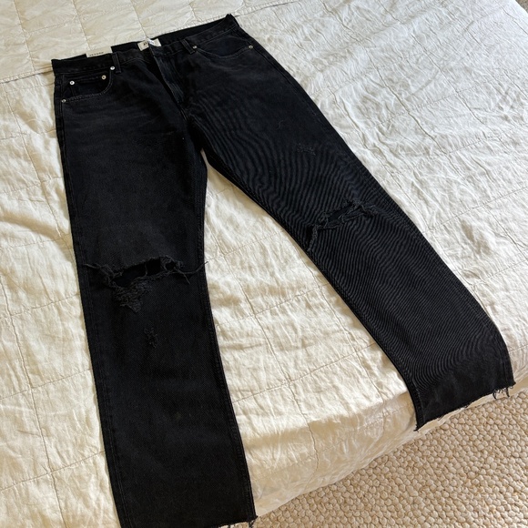 Agolde Denim “Cherie High Rise Straight”, size 32 NWT - Picture 1 of 7